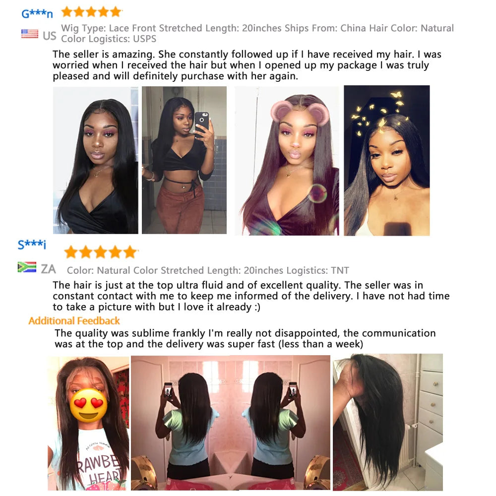 Lace Front Wig For Women PrePlucked