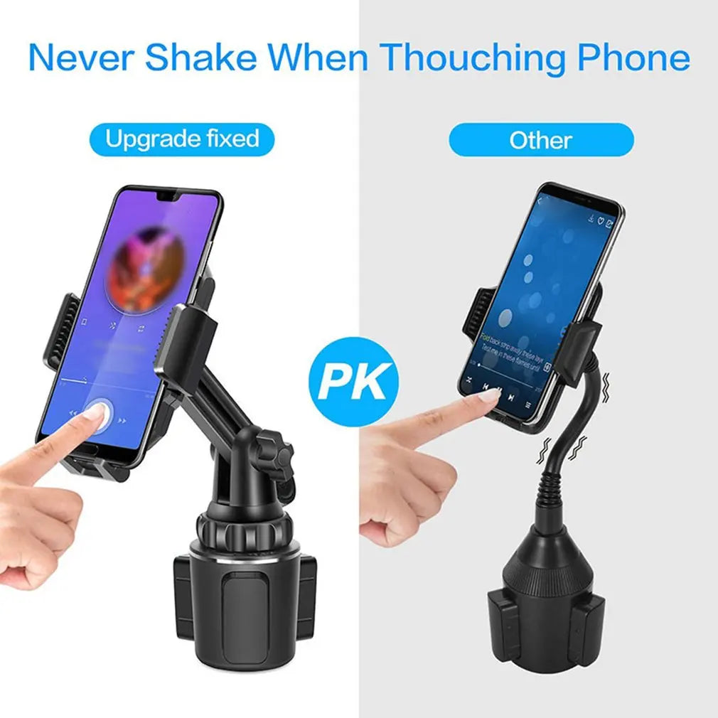 Universal Car Cup Holder Cellphone Mount Stand for Mobile Cell Phones