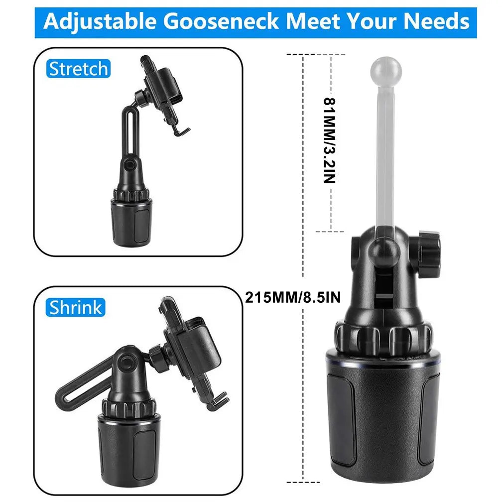 Universal Car Cup Holder Cellphone Mount Stand for Mobile Cell Phones