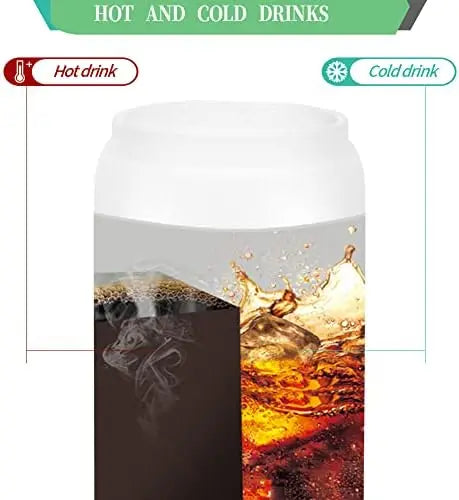 Pack Sublimation Beer Drinking Cups with Bamboo Lids & Straw