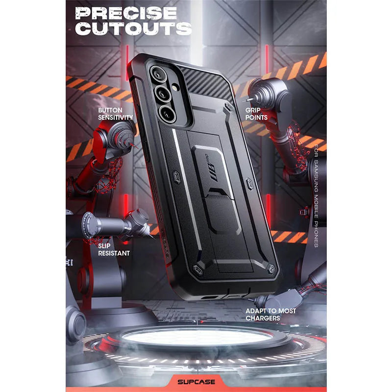 Samsung Galaxy A54 5G Case Full-Body Rugged Holster & Kickstand Case with Built-in Screen Protector