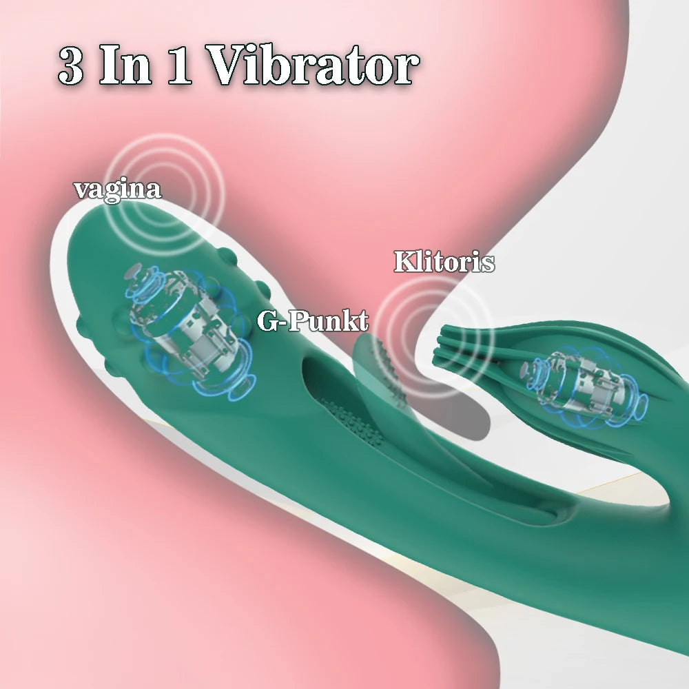 Vibromasseur Vaginal Rabbit Clitoris Stimulator Vibrator for Women 21 Modes