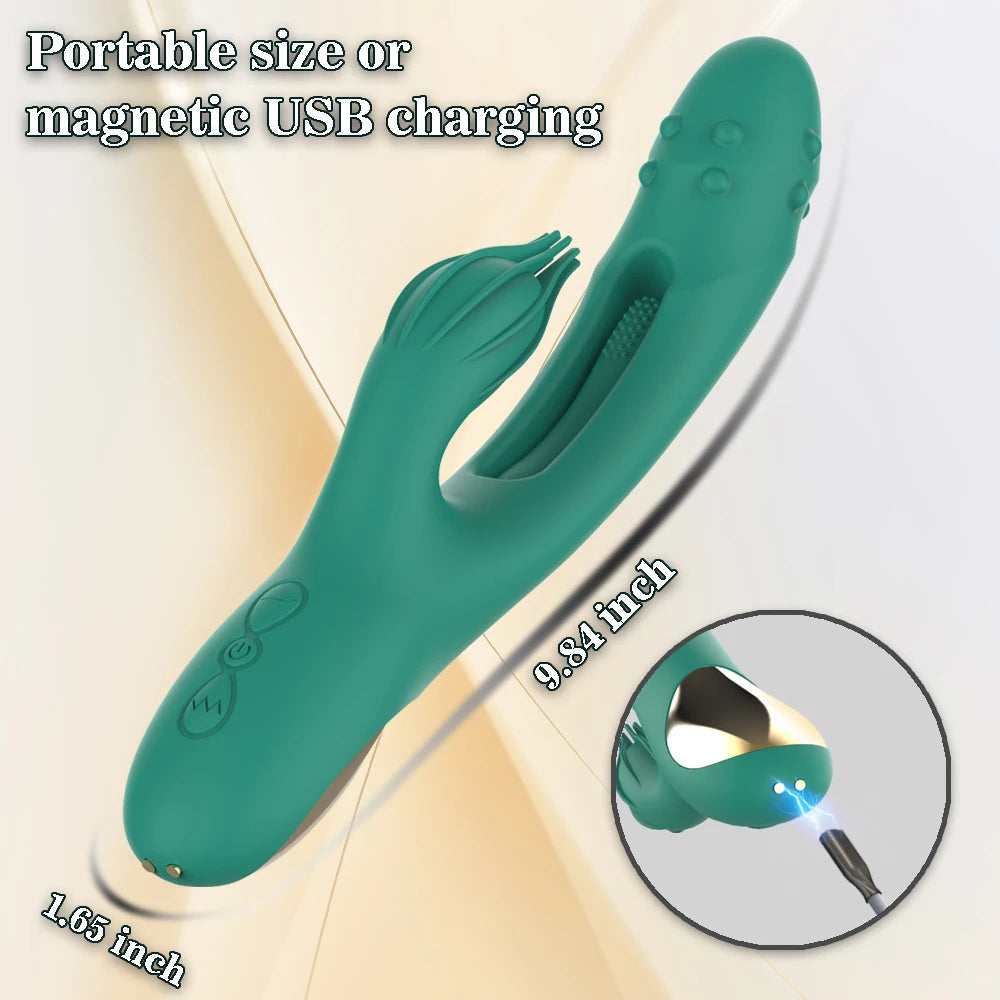 Vibromasseur Vaginal Rabbit Clitoris Stimulator Vibrator for Women 21 Modes