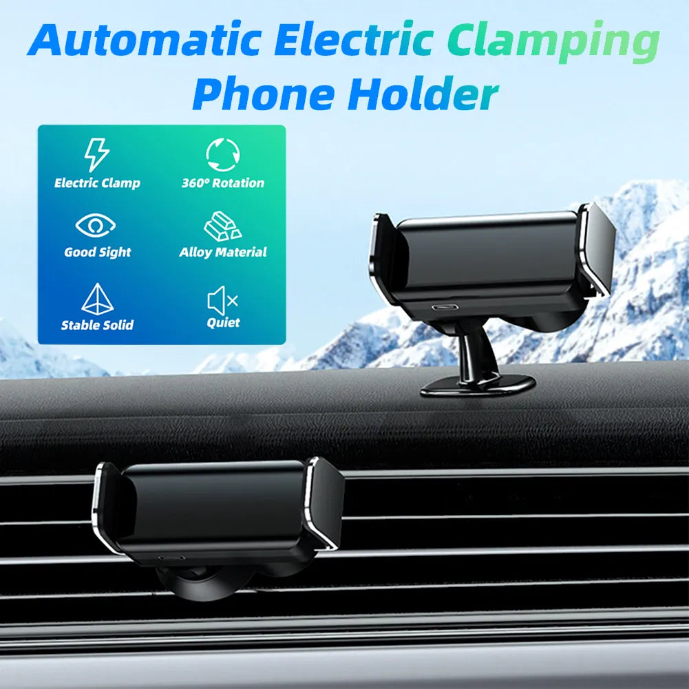 Mobile Phone Fixed Bracket Automatic Electric Car Phone Holder