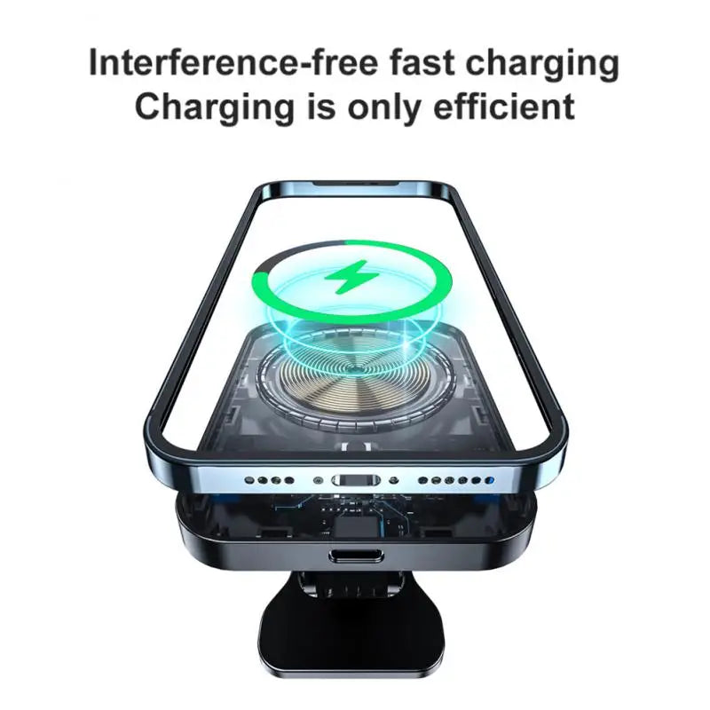 Magnetic Car Air Vent Stand Universal Wireless Charger